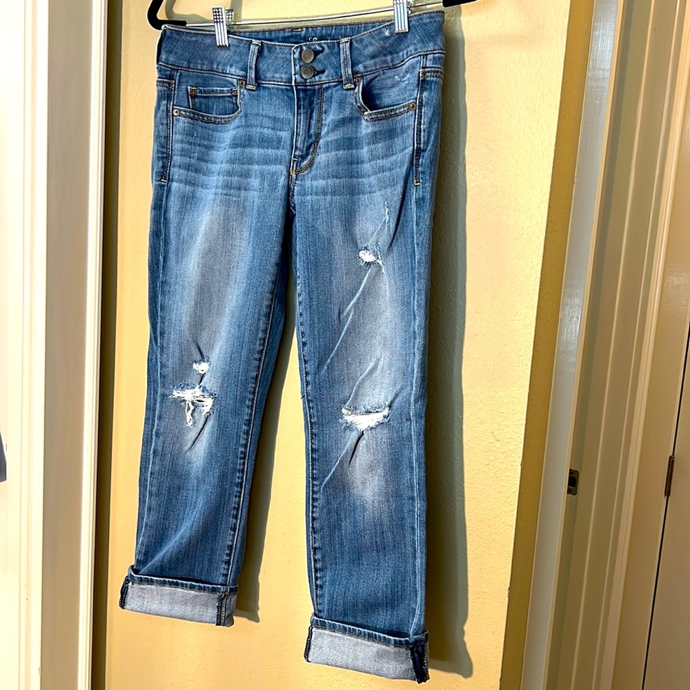 American eagle stretch artist size 6 regular Capri inseam 25